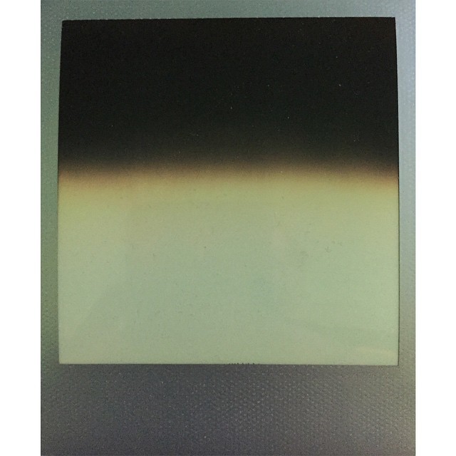 Approaching the Sun in our Spaceship #squaready #sx70 #impossibleproject #embraceyourmistakes