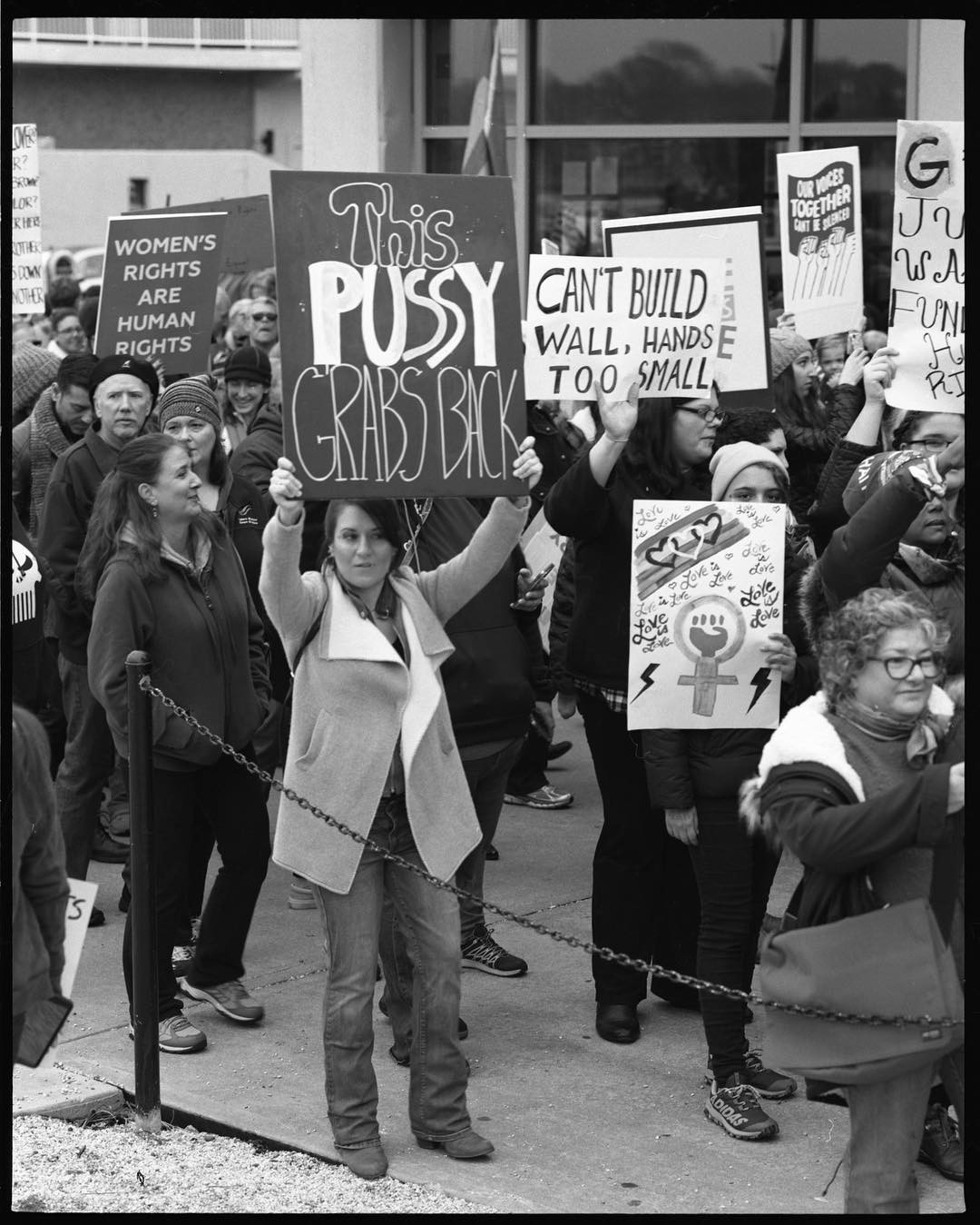 This Pussy Grabs Back #womensmarch #womensmarchap #film #filmisnotdead #pentax67