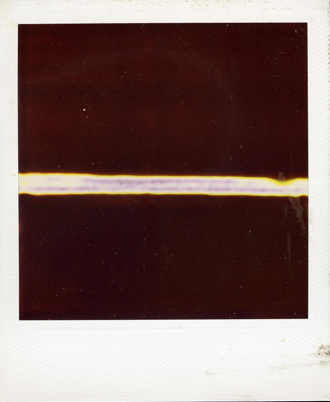 Zap! #aprilfailsday Another example of a pack that expelled more than one piece of film per shot. #film #filmphotography #polaroid #sx70 #impossibleproject