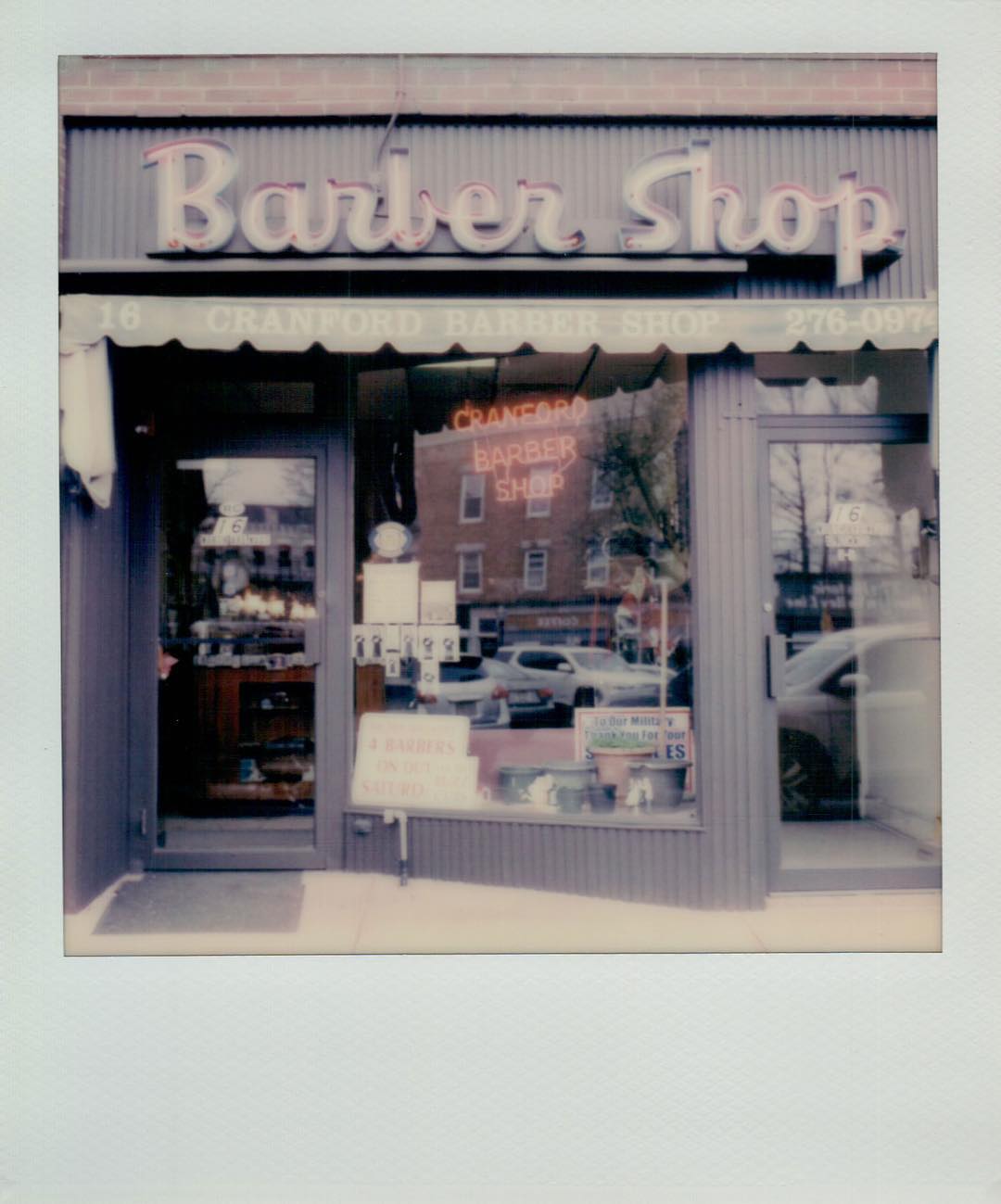 Barber Shop #polaroid #sx70 #film #filmphotography #roidweekouttakes