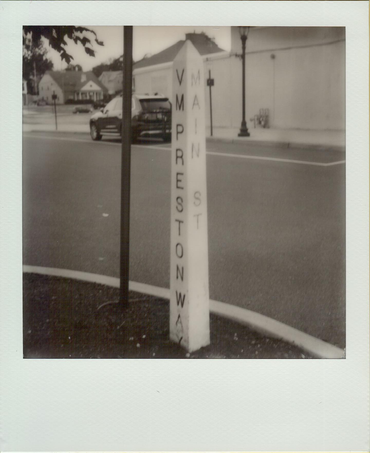 I had to look twice to make sure this didnât say âvampireâ. #polaroid #polaroidoriginals #mintcamera #slr670s