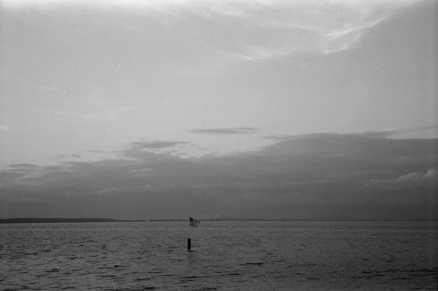 Bay

Raritan Bay, looking toward New York City in the distance from Ideal Beach. This looks better on Flickr, where you can look at it large and actually see the city. #contaxiii #orwoun54 #rodinal #film #filmphotography #rollfilmweek #rollfilmweek2020  Day 2, 1/2.
