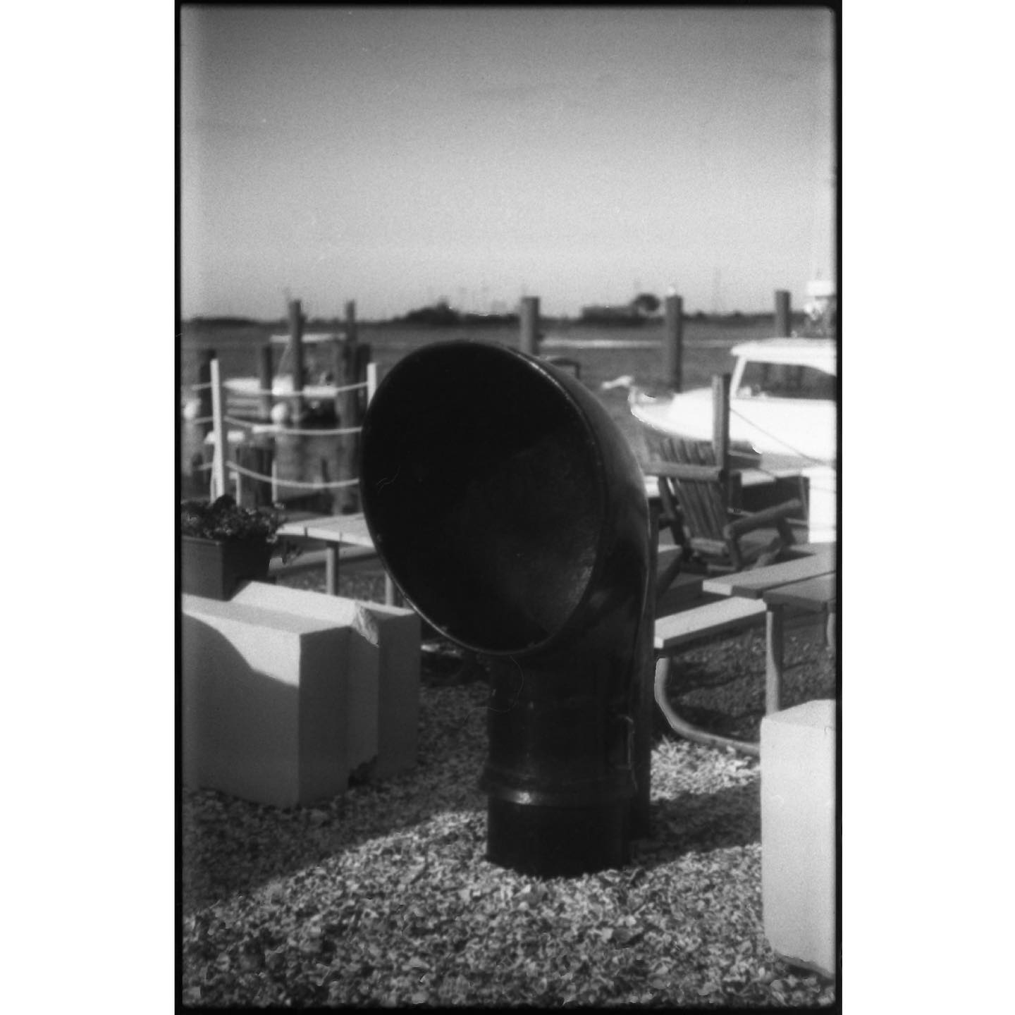Horn

I have no idea what this is used for. Itâs outside Bahrâs Seafood Restaurant in Highlands, NJ.

Another shot from my #contaxiiia on Eastman No. 10 shot at EI 0.3, expired in March, 1931. #fossilizedfilm #film #filmphotography #allthroughalenspodcast